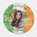 Recherche de drapeau irlandais magnets Shamrock