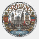 Recherche de normandie autocollants Voyage