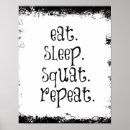 Recherche de squat posters Fitness