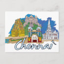Recherche de chennai inde cartes postales Ville