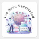 Recherche de vaccination autocollants Coronavirus