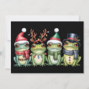 Recherche de grenouille noël cartes Vacances