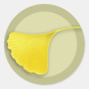 Recherche de feuille de ginkgo autocollants Automne