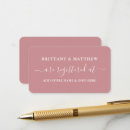 Recherche de mariage accompagnement cartes Simple