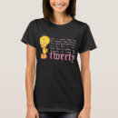 Recherche de tweety bird tshirts Looney tune caractère