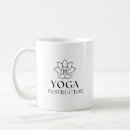Recherche de professeur de yoga tasses Bien être