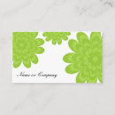 Recherche de vert chartreuse cartes visite Floral