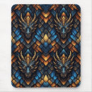 Recherche de bleu dragon tapis souris Fantastique