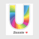 Recherche de lettre u autocollants Mignon