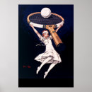 Recherche de balle de tennis posters Vintage