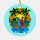 Recherche de planche surf ornements Hawaï