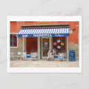 Recherche de café restaurant cartes postales Italie