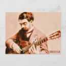 Recherche de guitare classique cartes postales Guitariste