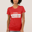 Recherche de étiquette nommée tshirts Bonjour
