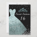 Recherche de tiara 16ans anniversaire invitations Sweet sixteen