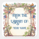 Recherche de de contes livre étiquettes Aquarelle