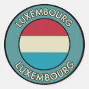 Recherche de drapeau luxembourgeois autocollants Lëtzebuerg