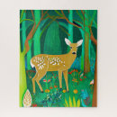 Recherche de de faune puzzles Forêt
