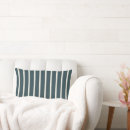 Recherche de vert foncé décoration coussins Rayures