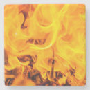 Recherche de flamme dessous de verres Chaud
