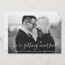 Recherche de getting married invitations Noir et blanc