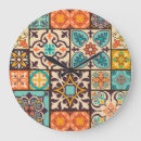 Recherche de motif mexicain horloges Fleur