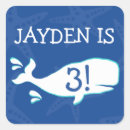 Recherche de anniversaire de baleine autocollants Enfants