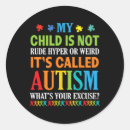 Recherche de enfant autiste autocollants Soutien