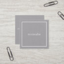 Recherche de simplicité cartes visite Minimum
