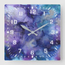 Recherche de pourpre et bleu art Motif