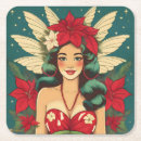 Recherche de fille pin up dessous de verres Noël