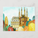 Recherche de gaudi cartes postales Barcelone