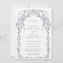 Recherche de bleu marine mariage invitations Verdure
