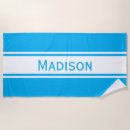 Recherche de bleu et blanc de ciel Monogramme