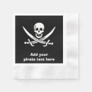 Recherche de pirate serviettes Jolly roger