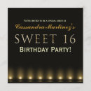 Recherche de de tapis rouge 16ans anniversaire invitations Hollywood