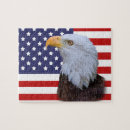 Recherche de aigle chauve américain puzzles Patriotique