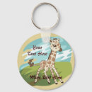 Recherche de girrafe porteclés Girafe mignonne