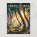 Recherche de tordu cartes postales Arbres