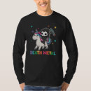 Recherche de métal tshirts Licorne