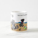 Recherche de animal familier tasses Plage