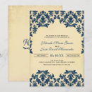 Recherche de damassé vintage invitations Rustique