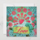 Recherche de mandalas vœux cartes Rouge