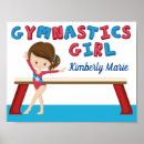 Recherche de gymnastique posters Monogramme