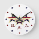 Recherche de les etats unis horloges Patriotique