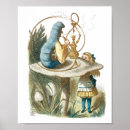 Recherche de alice et la chenille posters Illustration