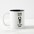 Recherche de médecin retraité tasses Personnalisée
