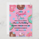 Recherche de sweet one donut anniversaire invitations Dessert