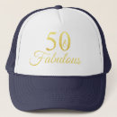 Recherche de anniversaire 50 casquettes Typographie