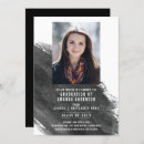 Recherche de black graduation invitations Moderne